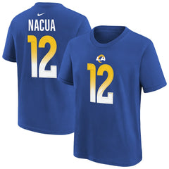 Los Angeles Rams Puka Nacua  Youth Player Name & Number T-Shirt | NFL Near me