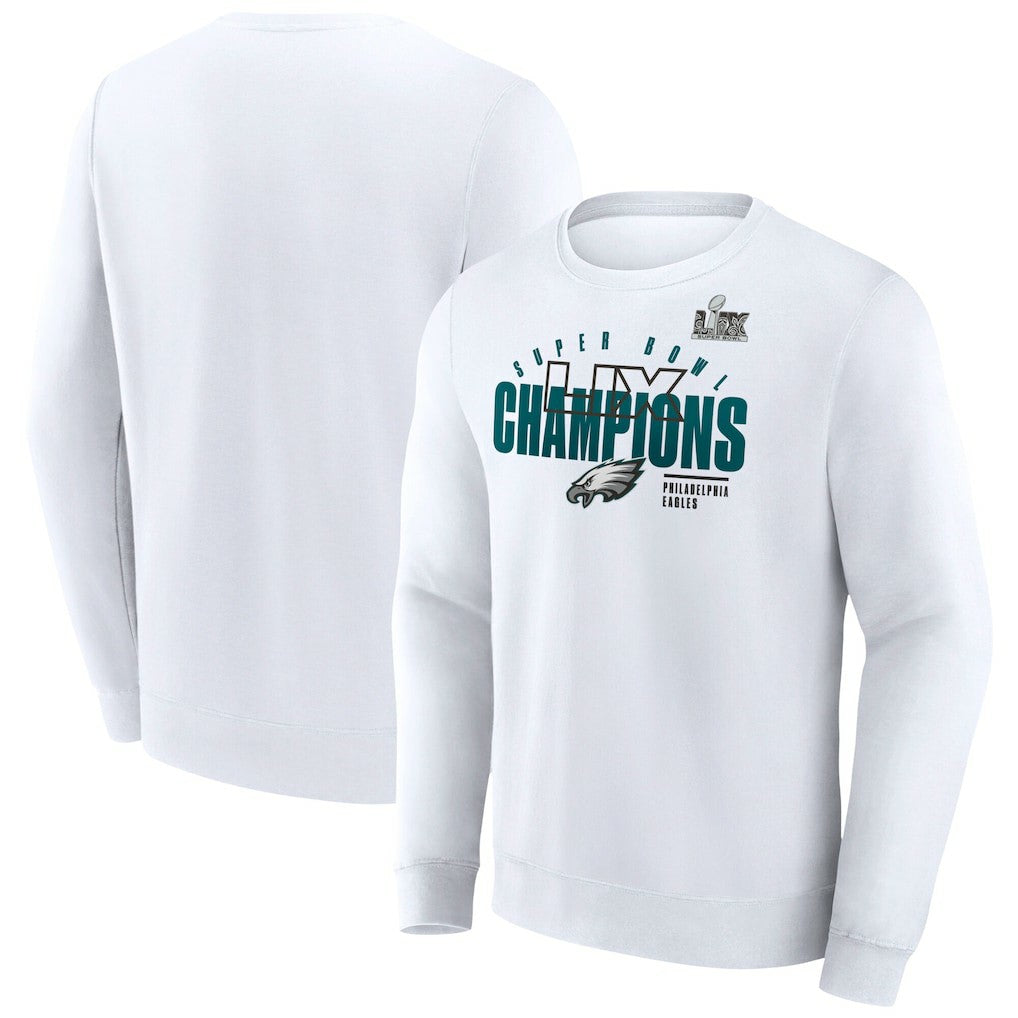 Philadelphia Eagles Super Bowl LIX Champions Iconic Victory Fleece Sweatshirt | NFL New