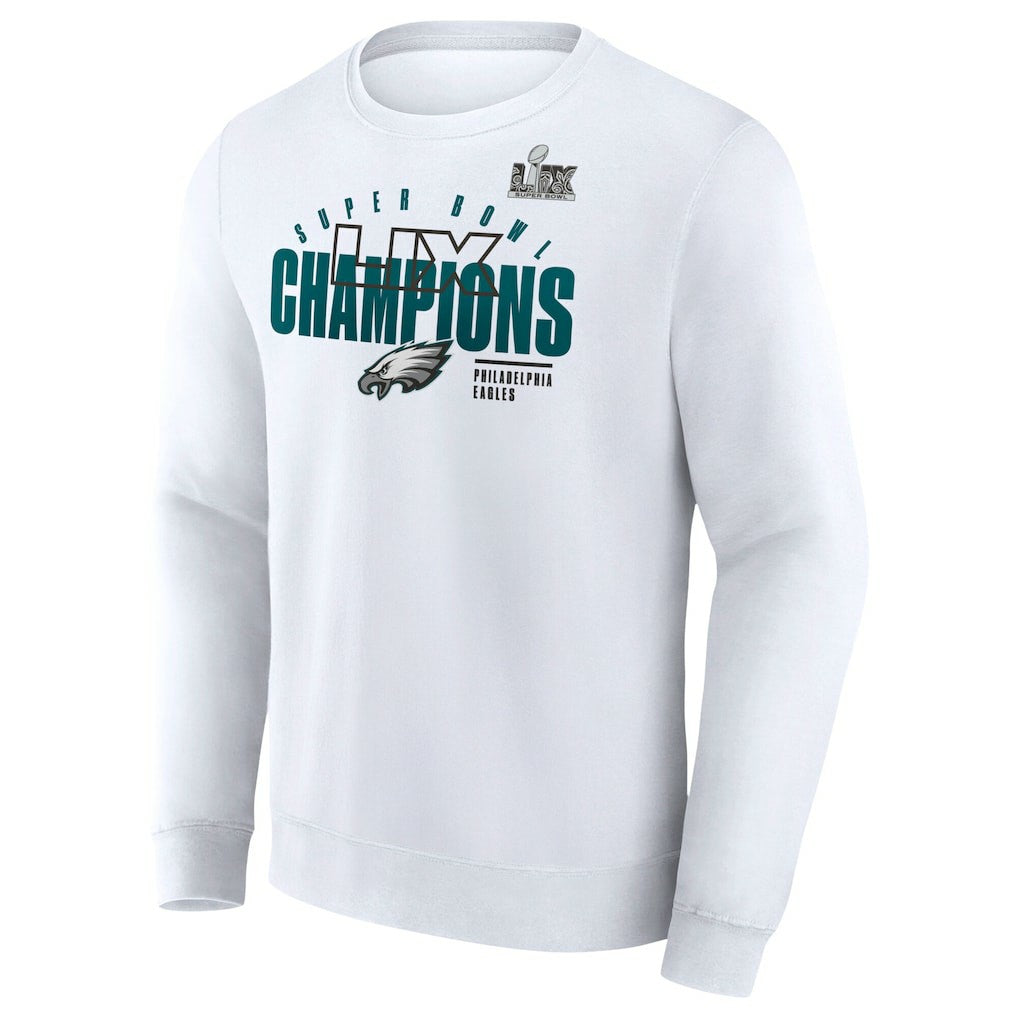 Philadelphia Eagles Super Bowl LIX Champions Iconic Victory Fleece Sweatshirt | NFL New