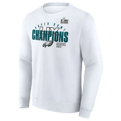 Philadelphia Eagles Super Bowl LIX Champions Iconic Victory Fleece Sweatshirt | NFL New