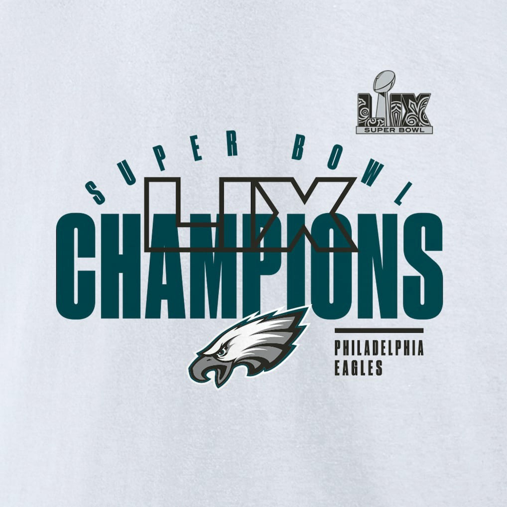 Philadelphia Eagles Super Bowl LIX Champions Iconic Victory Fleece Sweatshirt | NFL New