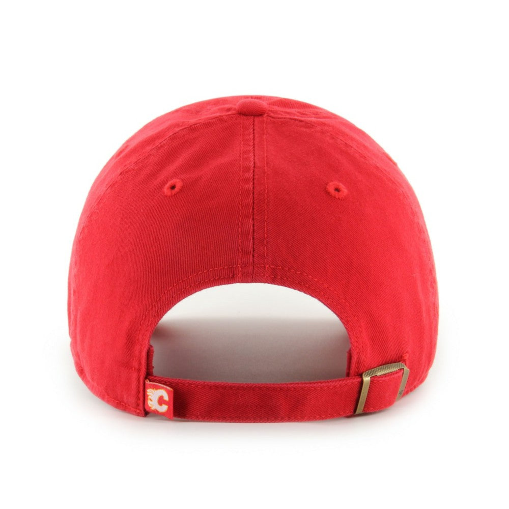 Calgary Flames '47 Core Logo Clean Up Adjustable Hat -  NHL Hats