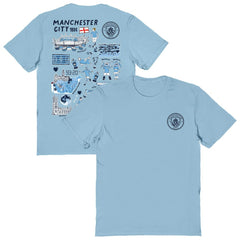 Manchester City Vive La Fete Women's Impressions Artwork T-Shirt