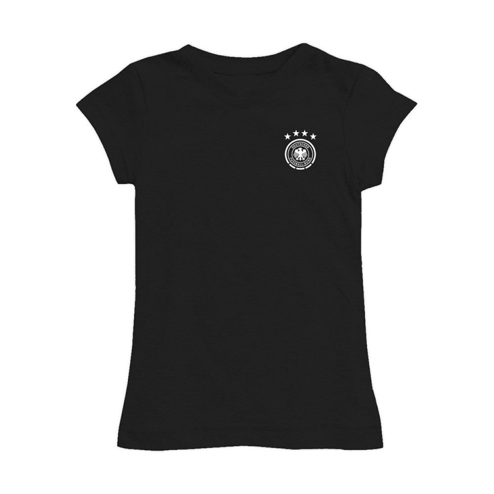 Germany National Team Vive La Fete Girls Youth Color Badge Fitted T-Shirt