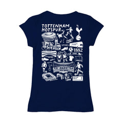 Tottenham Hotspur Vive La Fete Girls Youth Color Badge Fitted T-Shirt