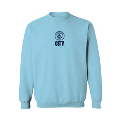 Manchester City Vive La Fete Women's Color Badge Pullover Sweatshirt