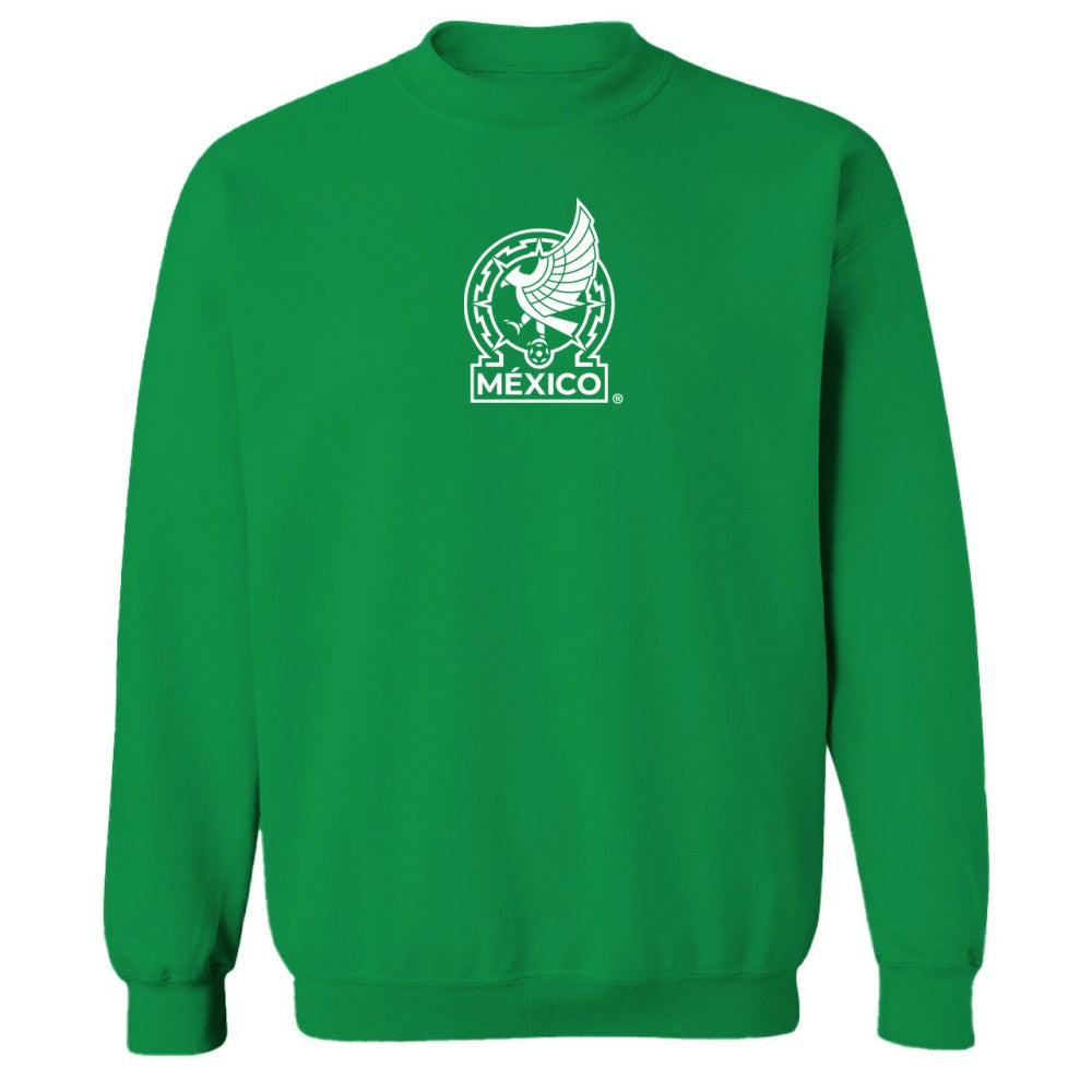 Mexico National Team Vive La Fete Women's Color Badge Pullover Sweatshirt