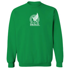 Mexico National Team Vive La Fete Women's Color Badge Pullover Sweatshirt