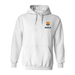 Barcelona Vive La Fete Women's Color Badge Pullover Hoodie