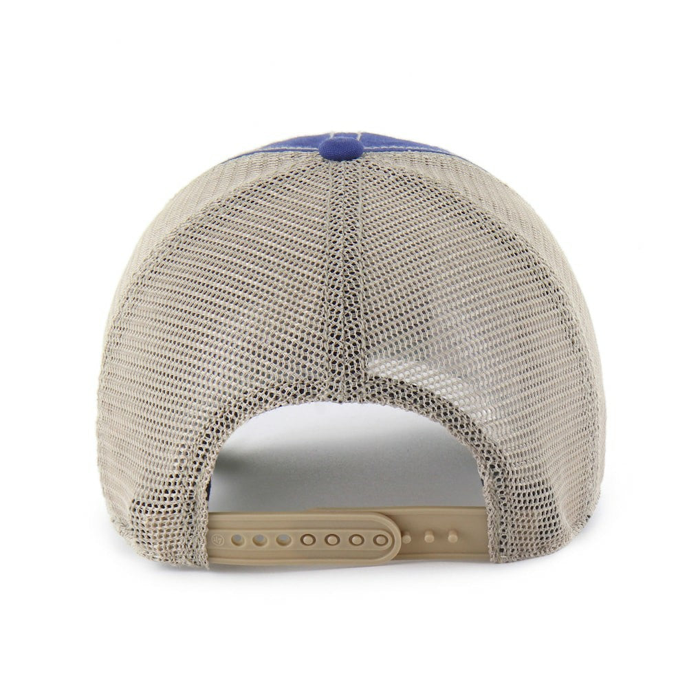 Royal/Tan Philadelphia 76ers '47 Wabash Patch Clean Up Adjustable Hat | NBA