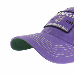 Purple/Tan Sacramento Kings '47 Wabash Patch Clean Up Adjustable Hat | NBA