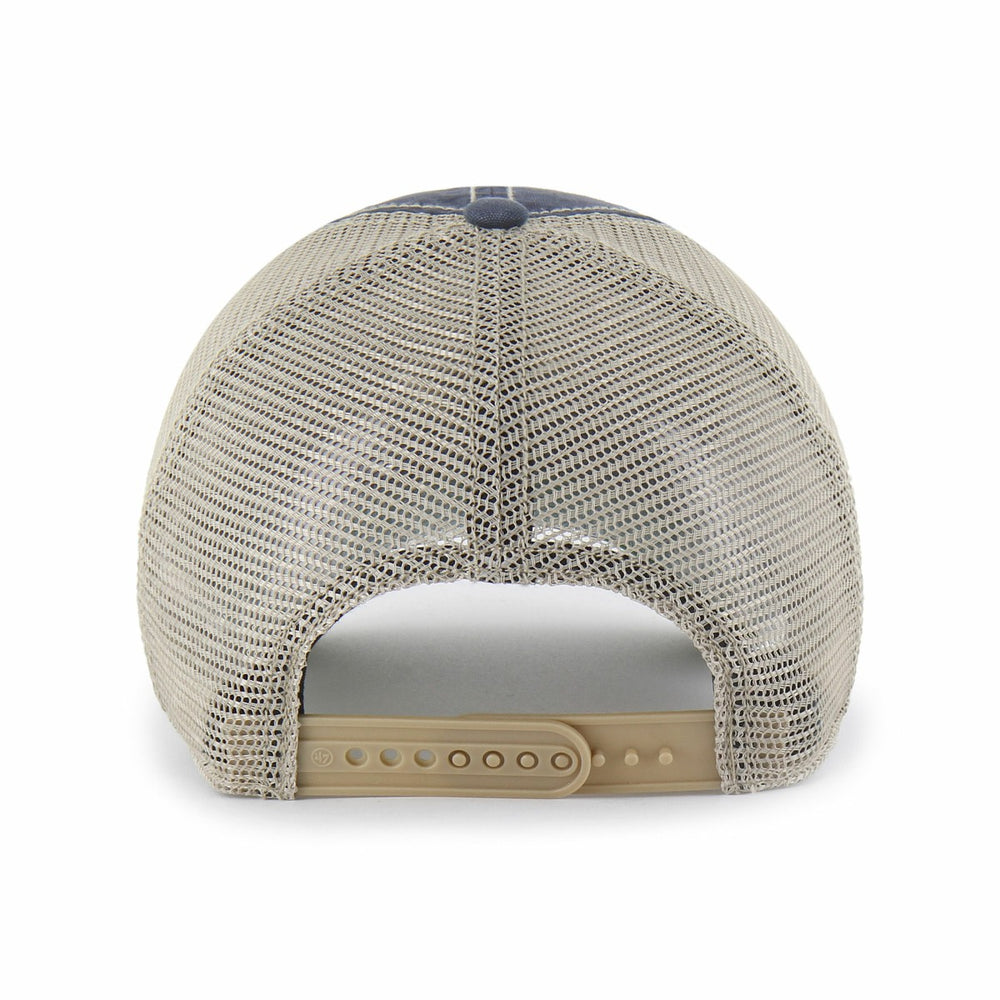 Navy/Tan Memphis Grizzlies '47 Wabash Patch Clean Up Adjustable Hat | NBA