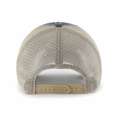 Navy/Tan Memphis Grizzlies '47 Wabash Patch Clean Up Adjustable Hat | NBA