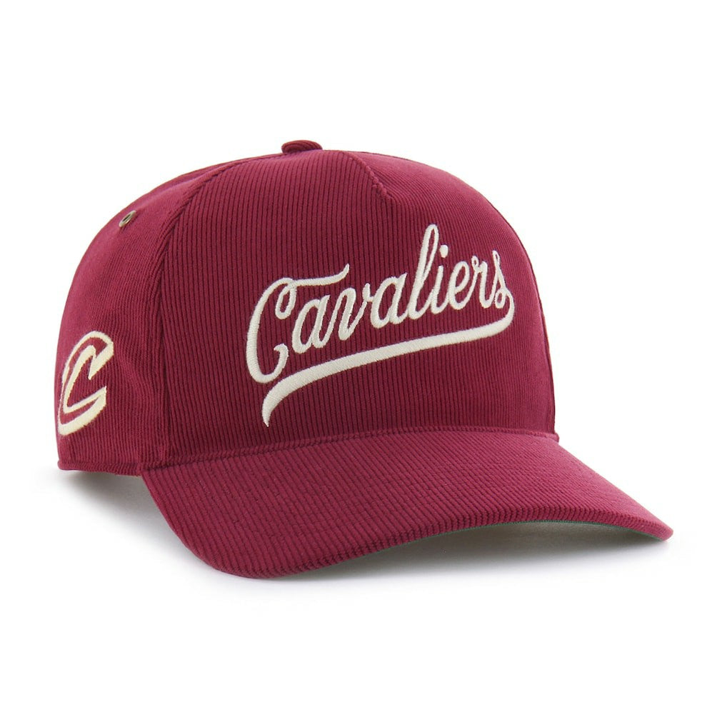 Wine Cleveland Cavaliers '47 Golden Age Relaxed Corduroy Hitch Adjustable Hat sale | NBA