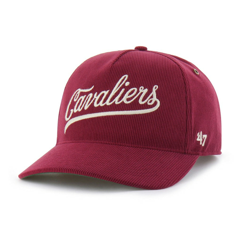 Wine Cleveland Cavaliers '47 Golden Age Relaxed Corduroy Hitch Adjustable Hat sale | NBA
