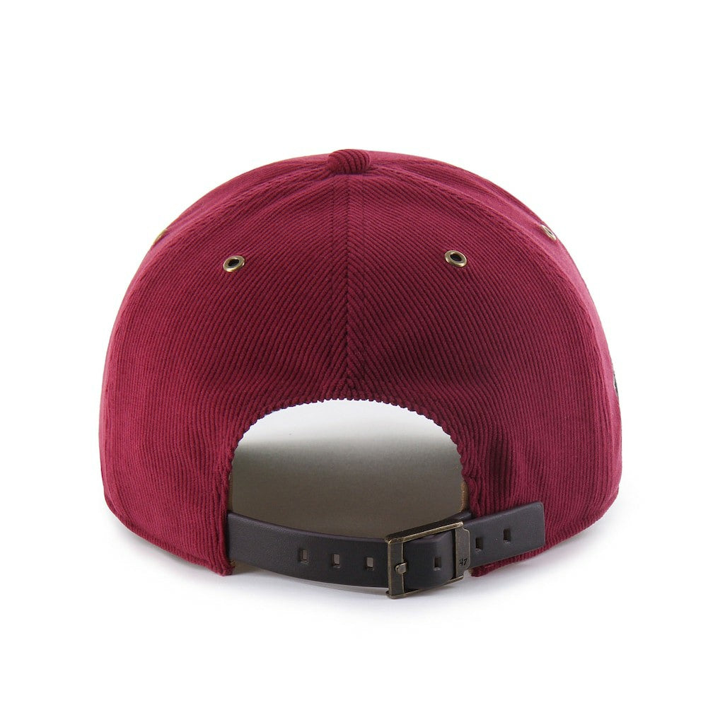 Wine Cleveland Cavaliers '47 Golden Age Relaxed Corduroy Hitch Adjustable Hat sale | NBA