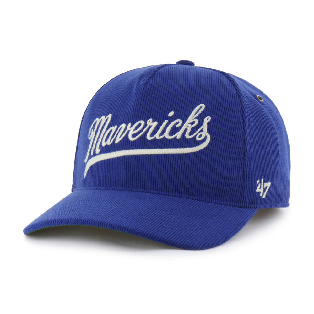 Royal Dallas Mavericks '47 Golden Age Relaxed Corduroy Hitch Adjustable Hat sale | NBA
