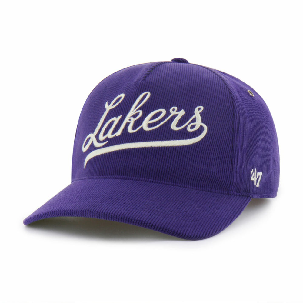 Purple Los Angeles Lakers '47 Golden Age Relaxed Corduroy Hitch Adjustable Hat | NBA