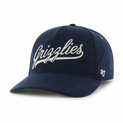 Navy Memphis Grizzlies '47 Golden Age Relaxed Corduroy Hitch Adjustable Hat | NBA