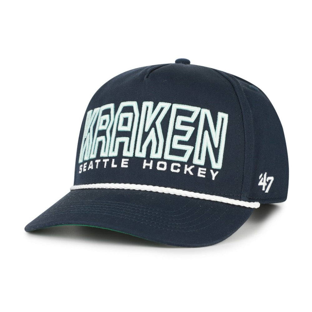 Seattle Kraken '47 Byline Hitch Adjustable Hat -  NHL Hats