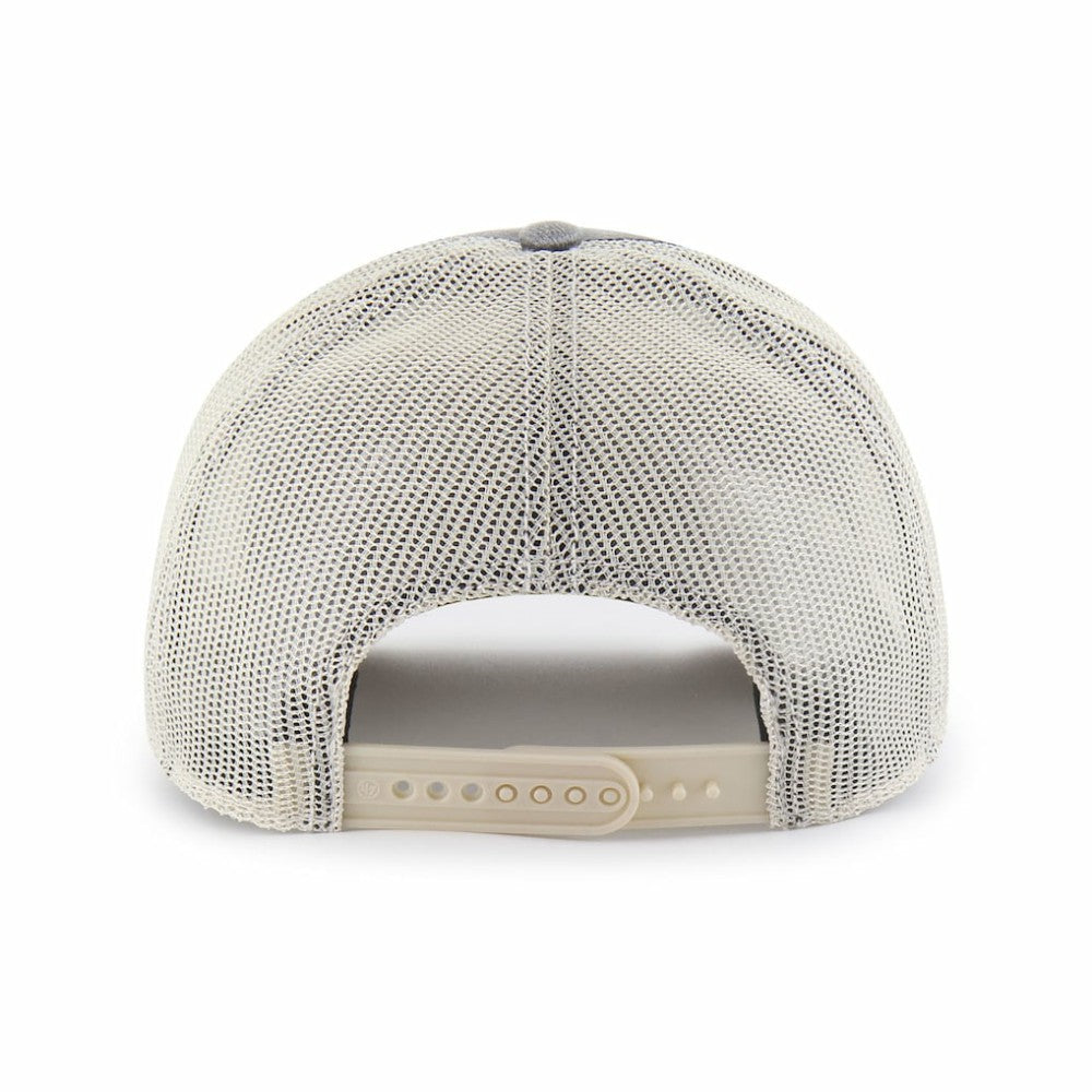 Colorado Avalanche '47 Canteen Pigment Dyed Patch Trucker Adjustable Hat -  NHL Hats