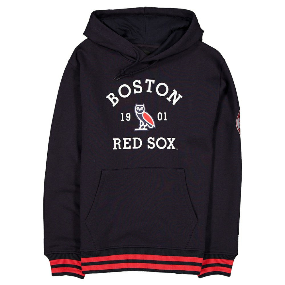 Boston Red Sox OVO x New Era Heavyweight Fleece Hoodie - MLB Hoodies