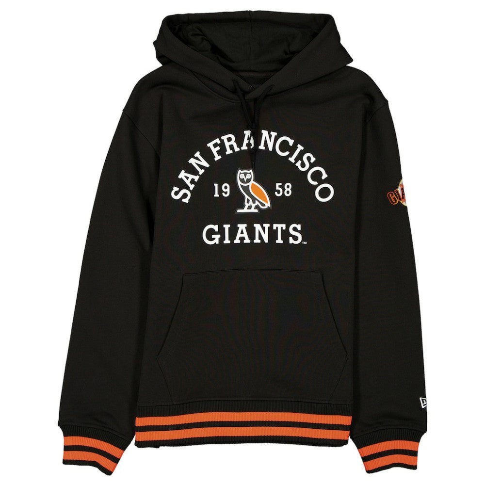 San Francisco Giants OVO x New Era Heavyweight Fleece Hoodie - MLB Hoodies