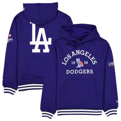 Los Angeles Dodgers OVO x New Era Heavyweight Fleece Hoodie - MLB Hoodies
