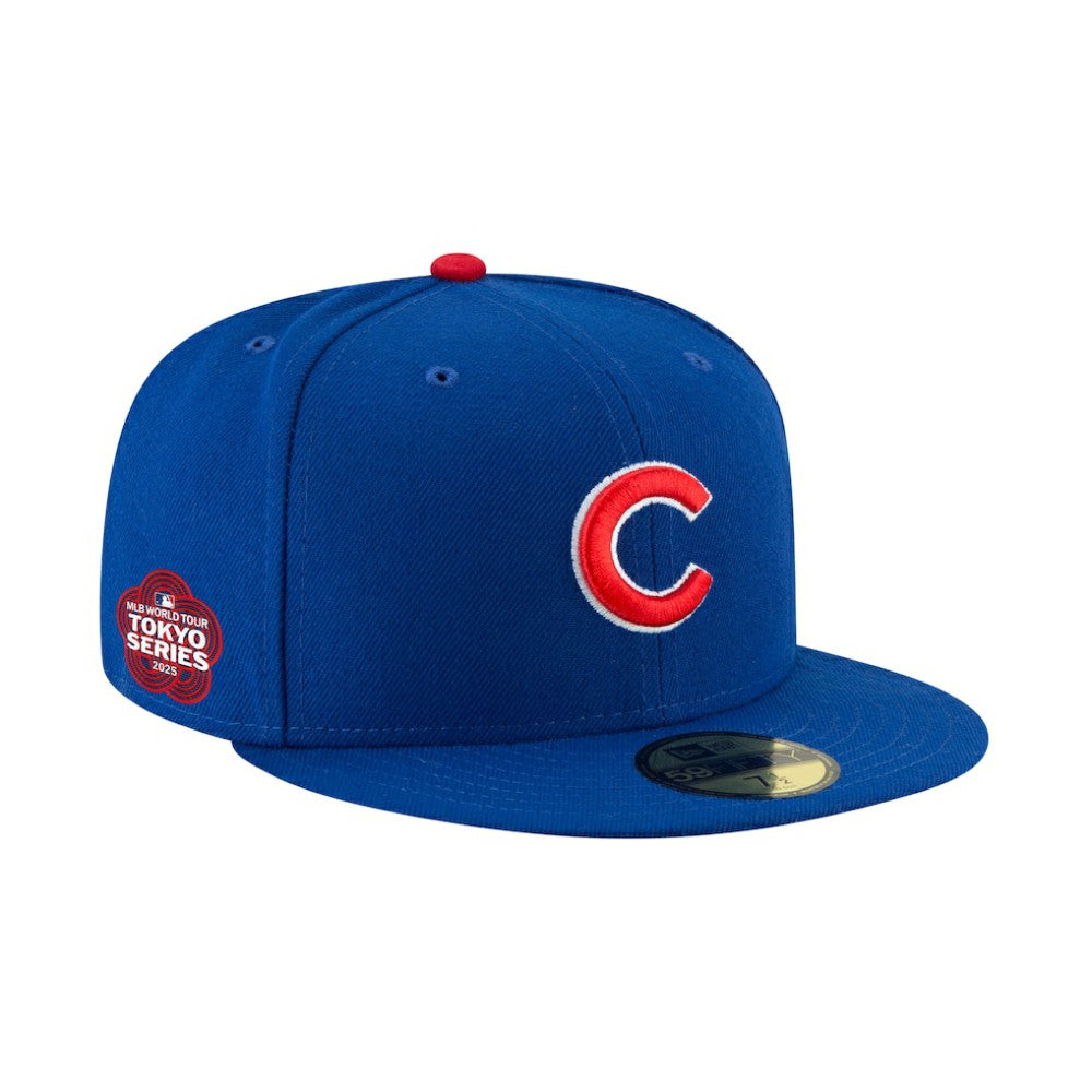 Chicago Cubs New Era 2025 MLB World Tour: Tokyo Series Side Patch 59FIFTY Fitted Hat - MLB Hats