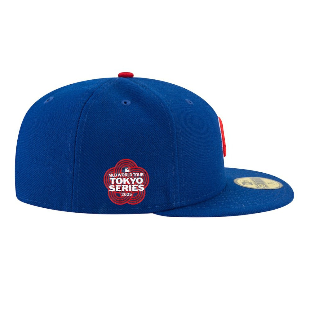 Chicago Cubs New Era 2025 MLB World Tour: Tokyo Series Side Patch 59FIFTY Fitted Hat - MLB Hats