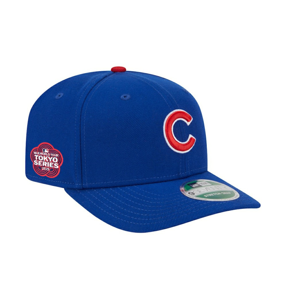 Chicago Cubs New Era 2025 MLB World Tour: Tokyo Series Side Patch 9SEVENTY Stretch-Snap Hat - MLB Hats