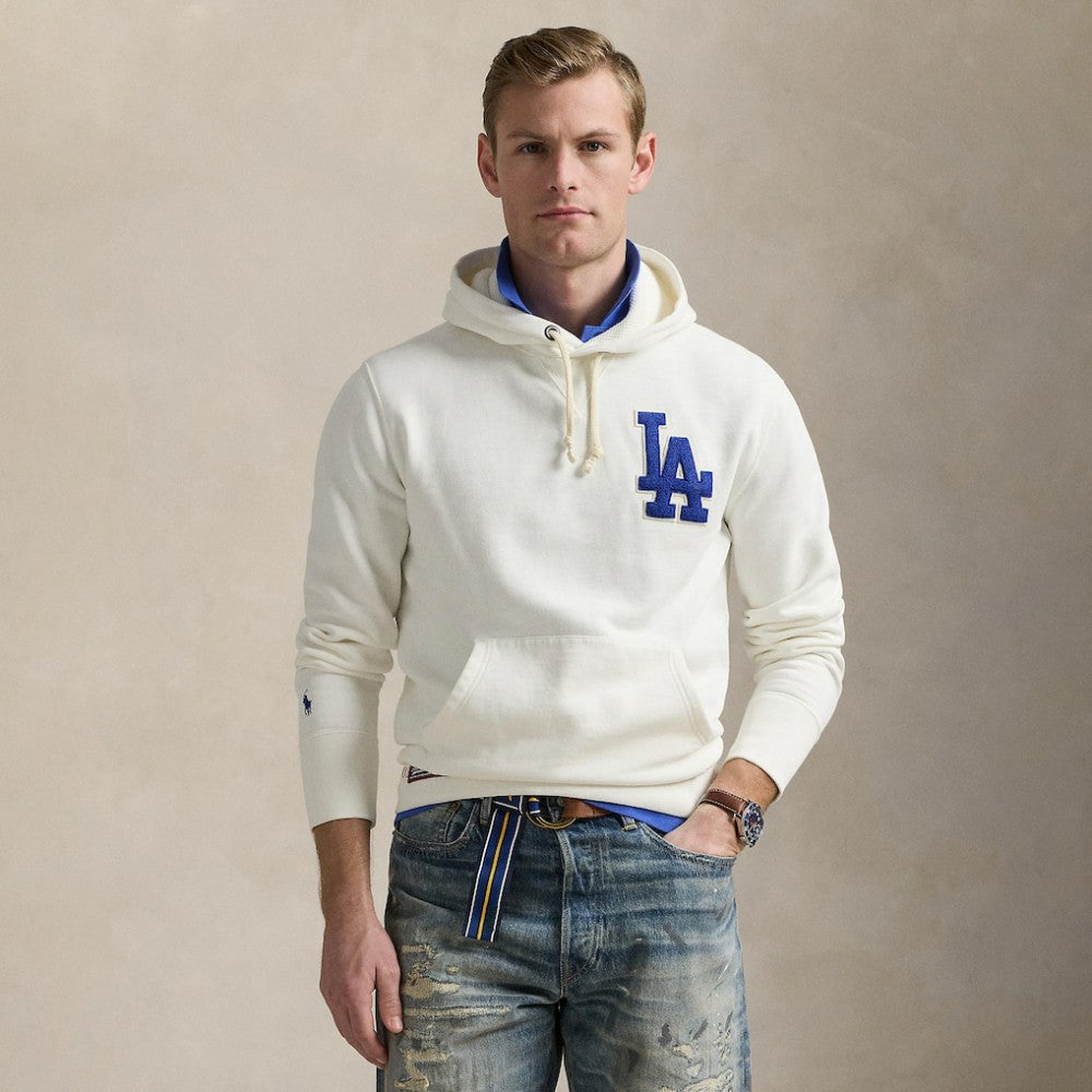 Dodgers Polo Ralph Lauren Fleece Hoodie - MLB Hoodies