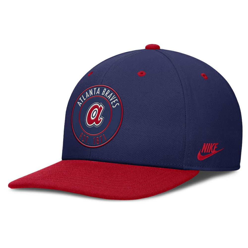 Atlanta Braves Nike Cooperstown Collection Pro Dri-FIT Snapback Hat - MLB Hats