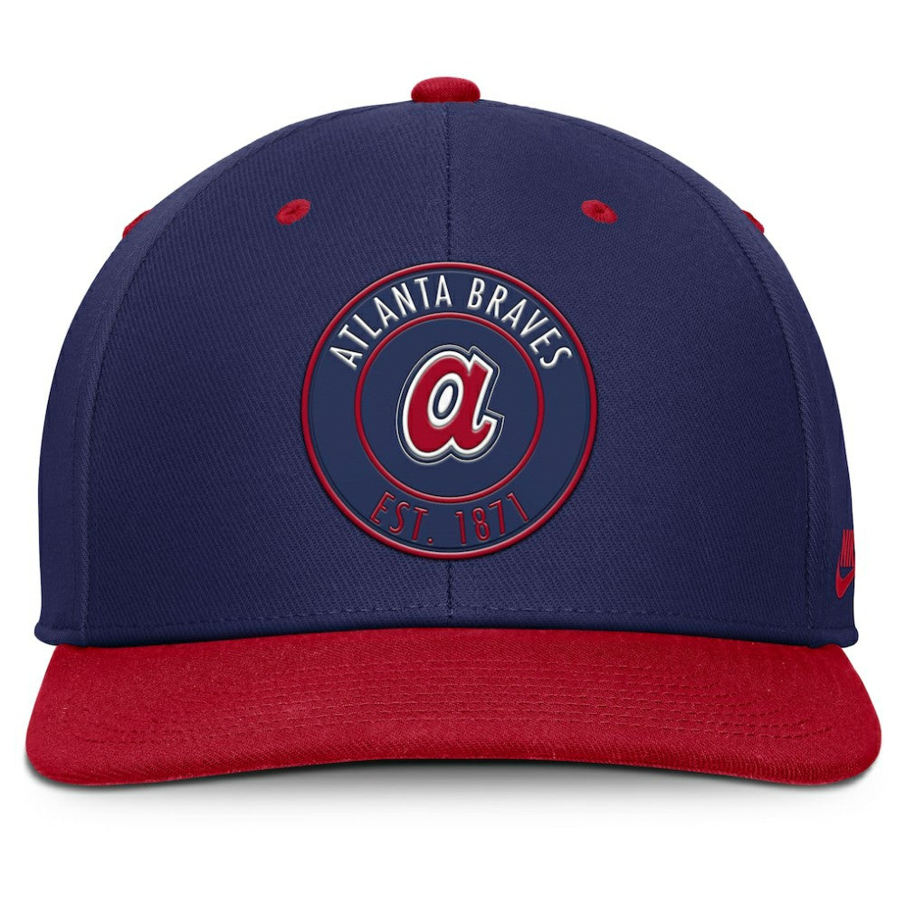 Atlanta Braves Nike Cooperstown Collection Pro Dri-FIT Snapback Hat - MLB Hats