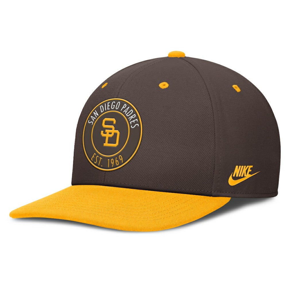 San Diego Padres Nike Cooperstown Collection Pro Dri-FIT Snapback Hat - MLB Hats