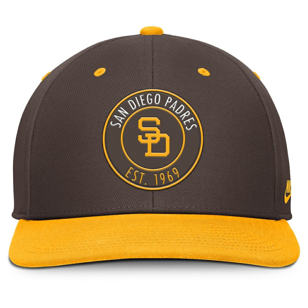 San Diego Padres Nike Cooperstown Collection Pro Dri-FIT Snapback Hat - MLB Hats