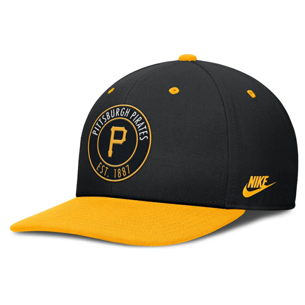 Pittsburgh Pirates Nike Cooperstown Collection Pro Dri-FIT Snapback Hat - MLB Hats