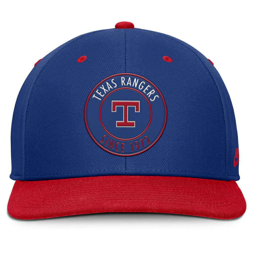 Texas Rangers Nike Cooperstown Collection Pro Dri-FIT Snapback Hat - MLB Hats