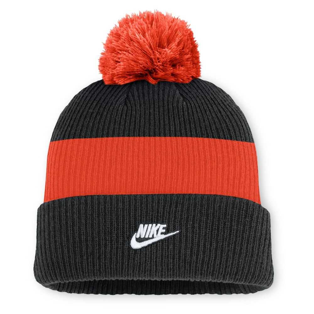 San Francisco Giants Nike Cooperstown Collection Peak Standard Cuffed Knit Hat with Pom - MLB Hats