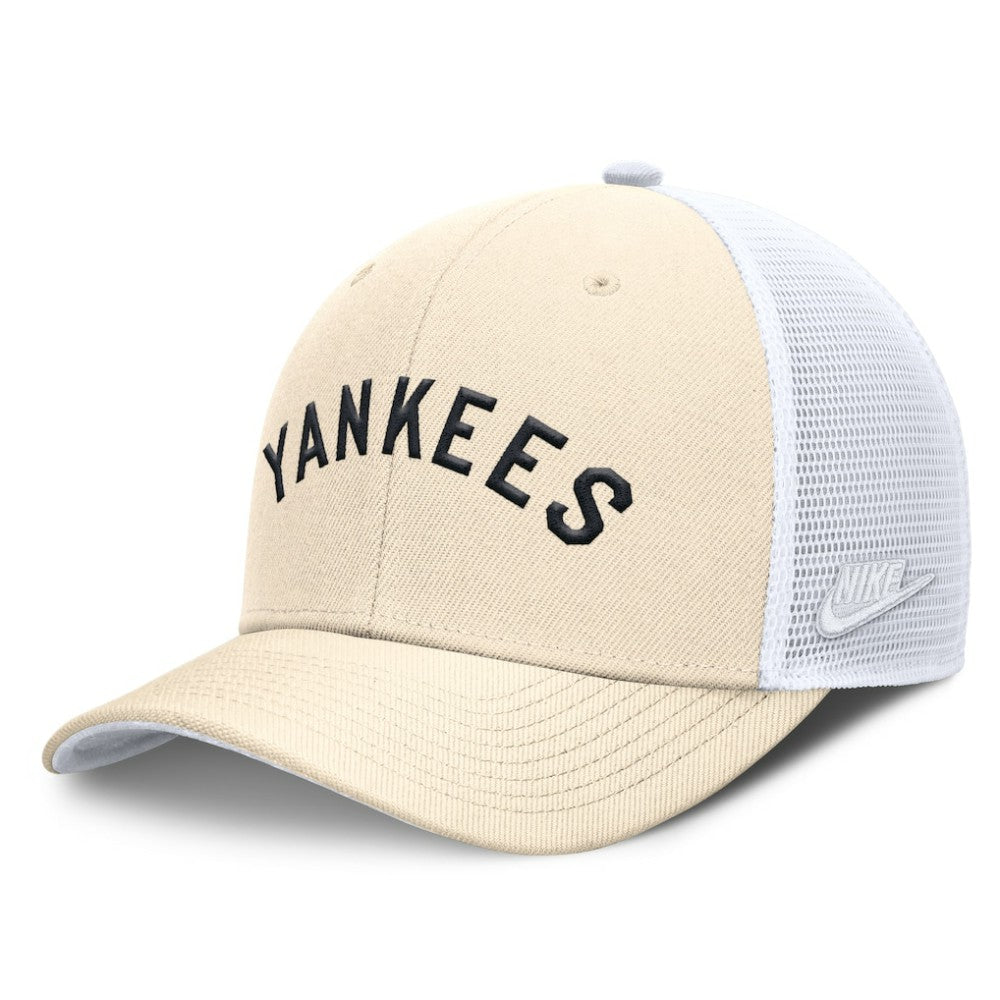 New York Yankees Nike Cooperstown Collection Dri-FIT Rise Trucker Adjustable Hat - MLB Hats