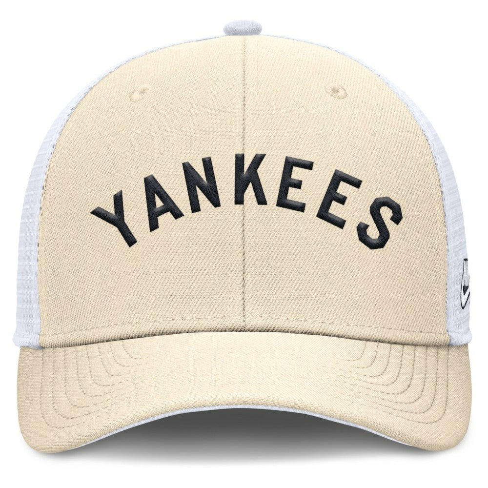 New York Yankees Nike Cooperstown Collection Dri-FIT Rise Trucker Adjustable Hat - MLB Hats