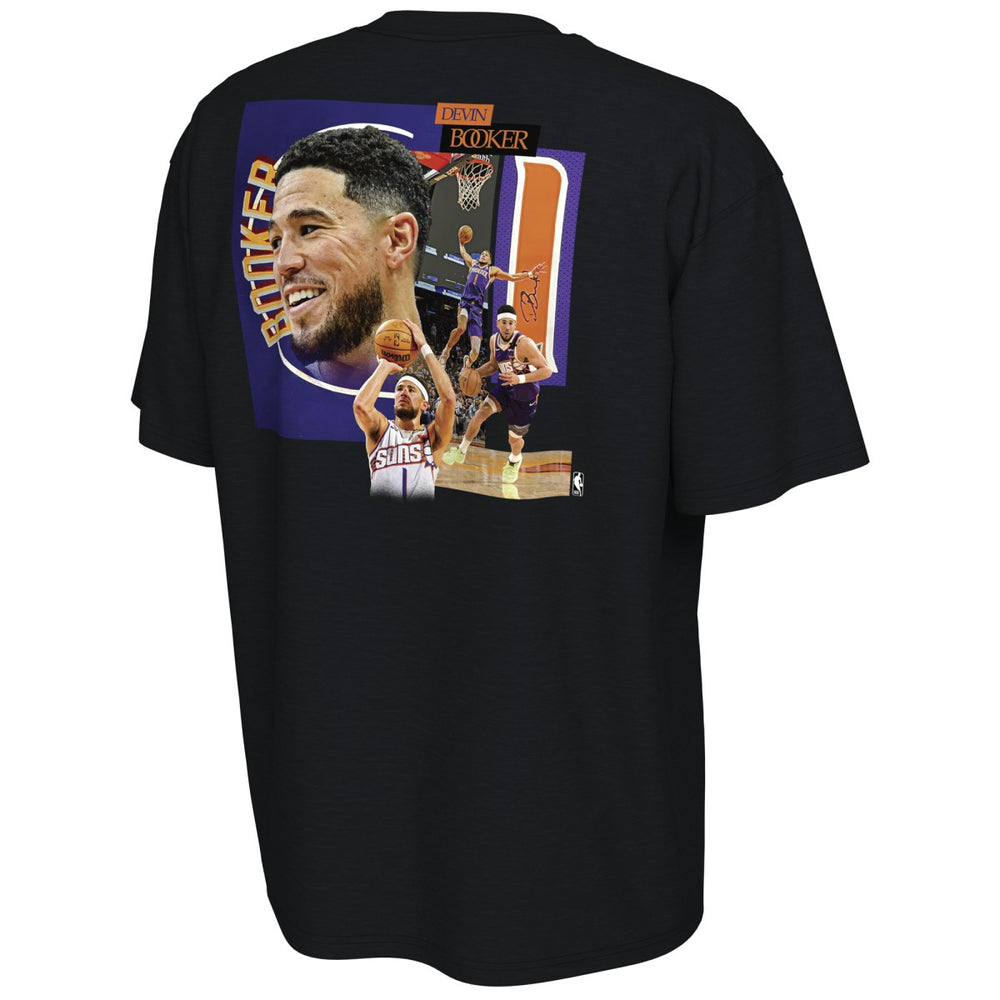 Black Devin Booker Phoenix Suns Unisex All-Time Scoring Leader T-Shirt | NBA