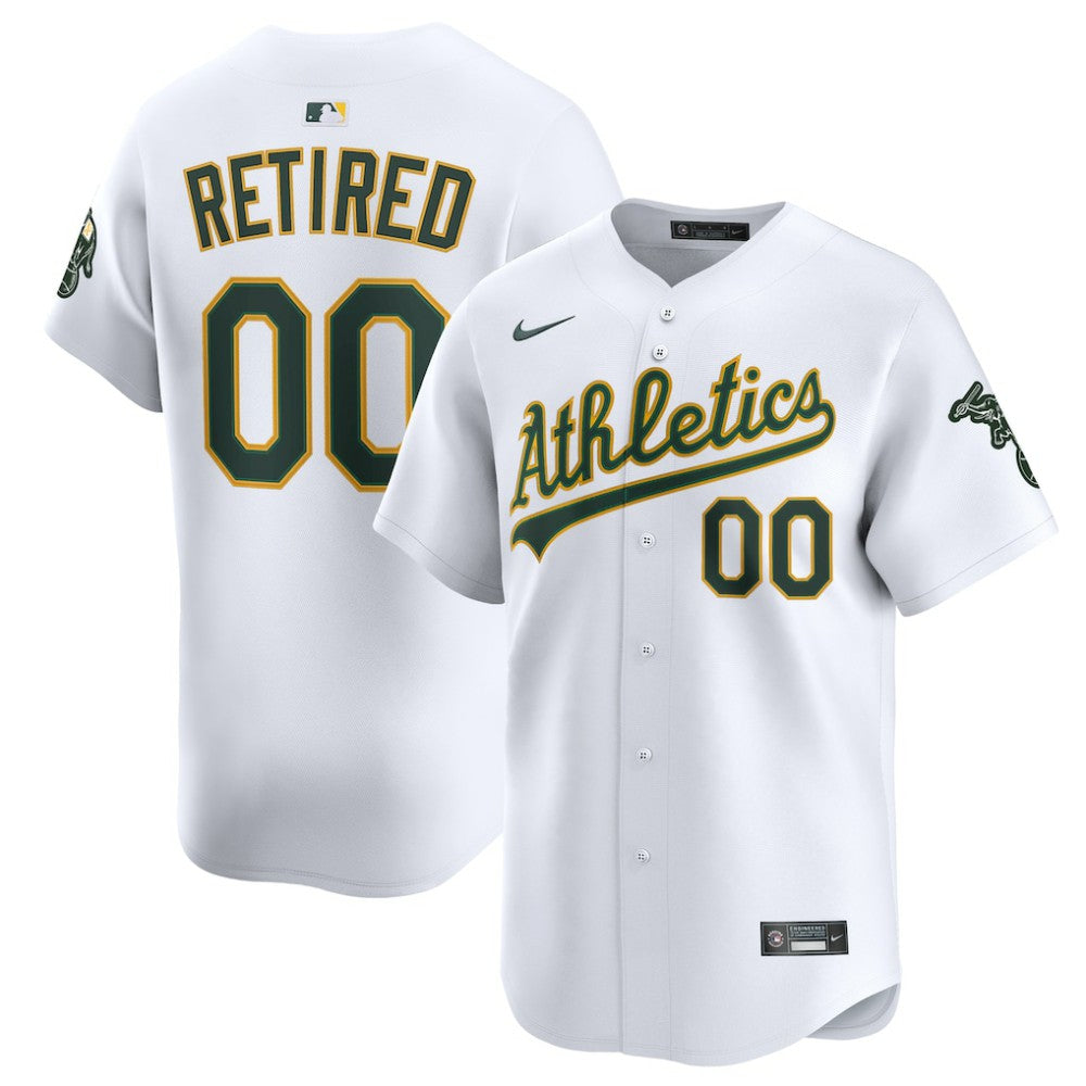 Athletics Nike Home Limited Pick-A-Player Retired Roster Jersey - MLB Jerseys