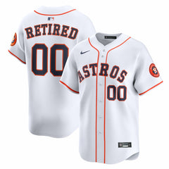 Houston Astros Nike Home Limited Pick-A-Player Retired Roster Jersey - MLB Jerseys