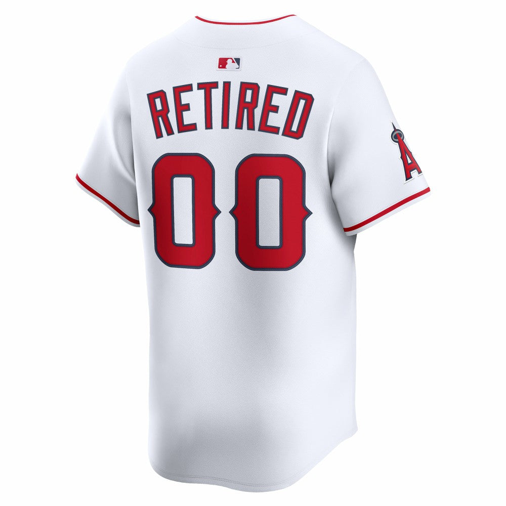 Los Angeles Angels Nike Home Limited Pick-A-Player Retired Roster Jersey - MLB Jerseys