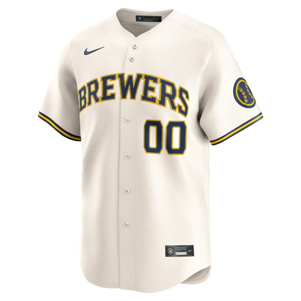 Milwaukee Brewers Nike Home Limited Pick-A-Player Retired Roster Jersey - MLB Jerseys