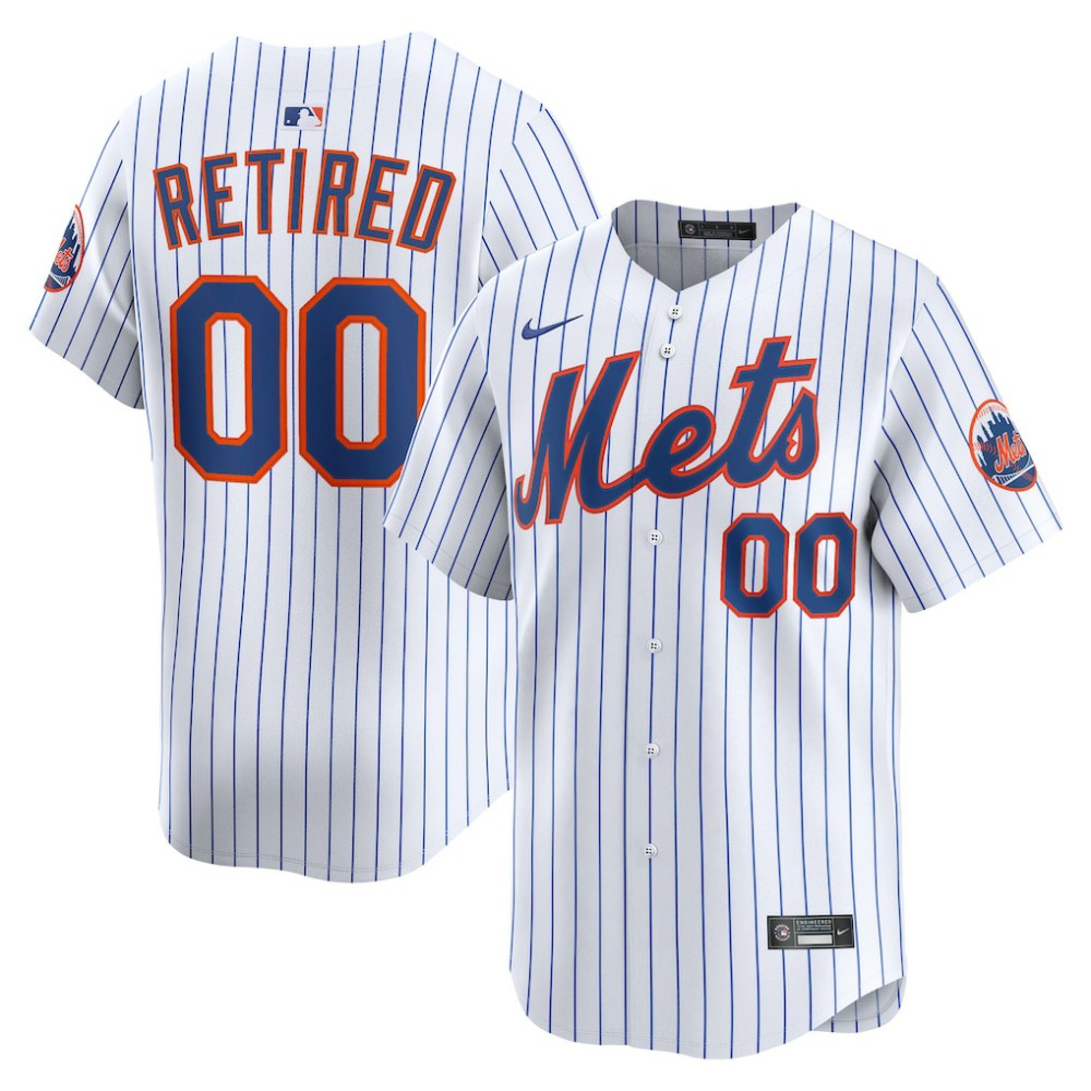 New York Mets Nike Home Limited Pick-A-Player Retired Roster Jersey - MLB Jerseys