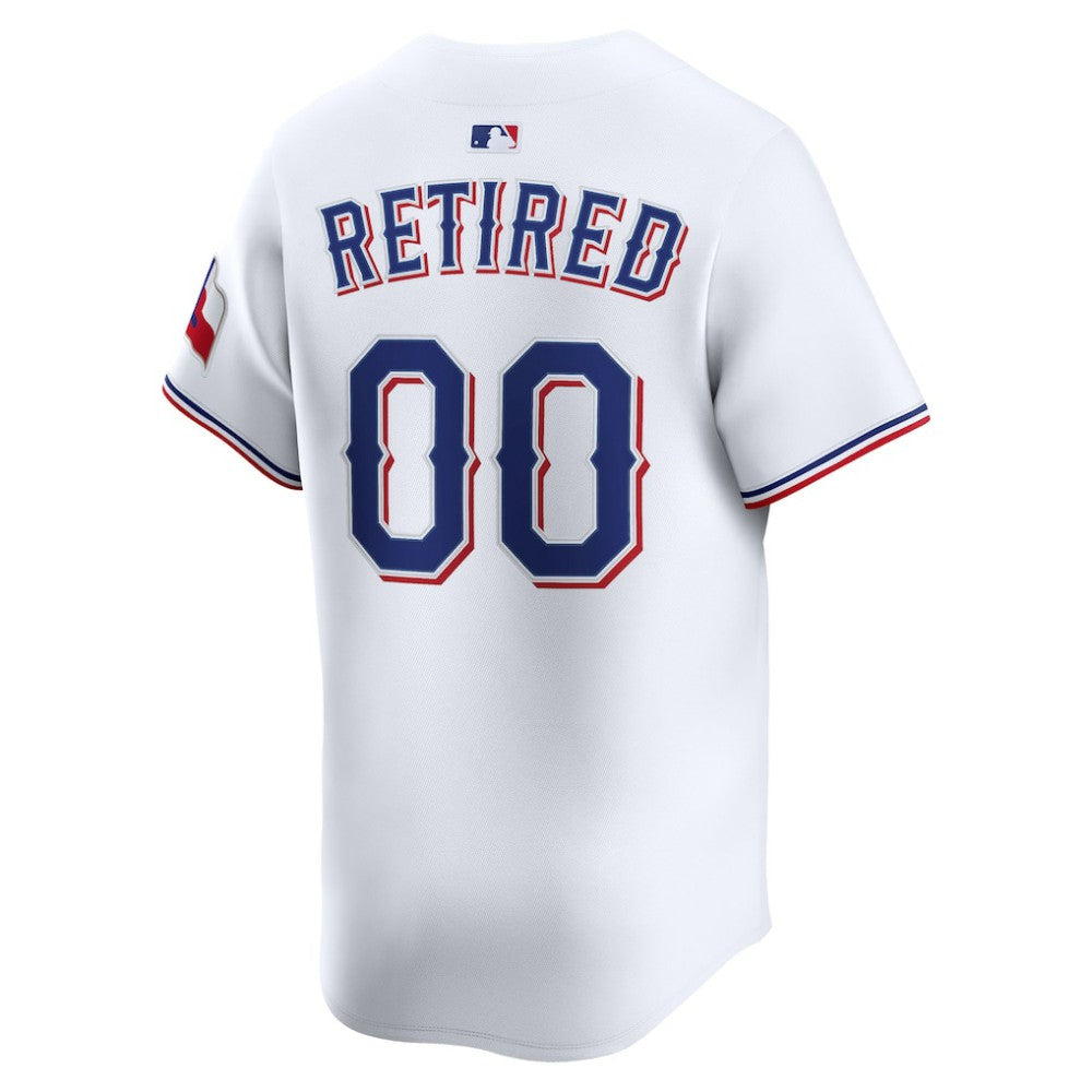 Texas Rangers Nike Home Limited Pick-A-Player Retired Roster Jersey - MLB Jerseys