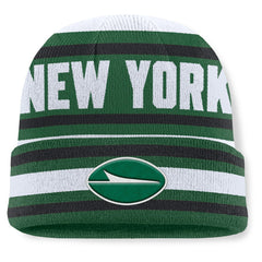 New York Jets Center Cuffed Knit Hat | NFL Outlet