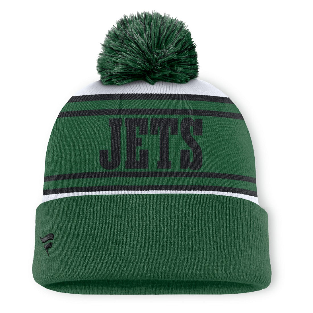 New York Jets Center Cuffed Knit Hat with Pom | NFL On sale